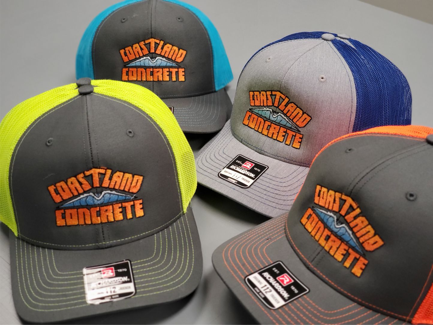 Coastland Concrete Hats