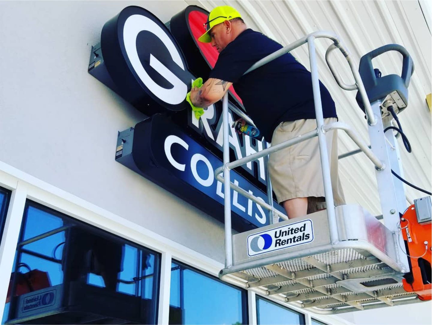 Installation of signage